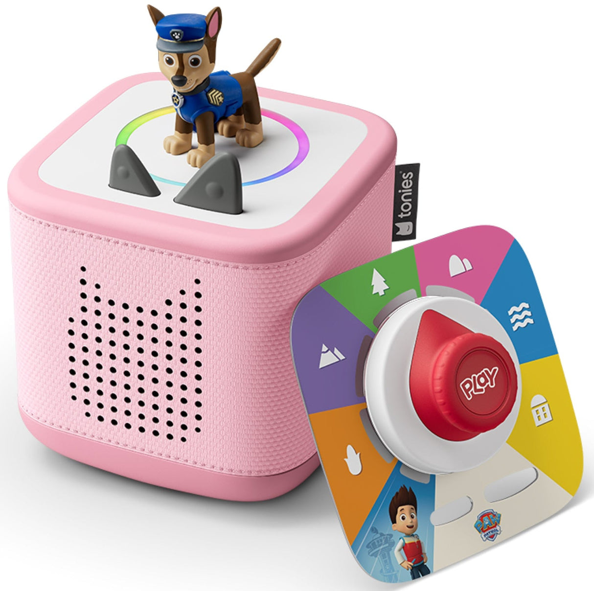 tonies: Toniebox 2 Cloud Pink Play Set Paw Patrol Chase