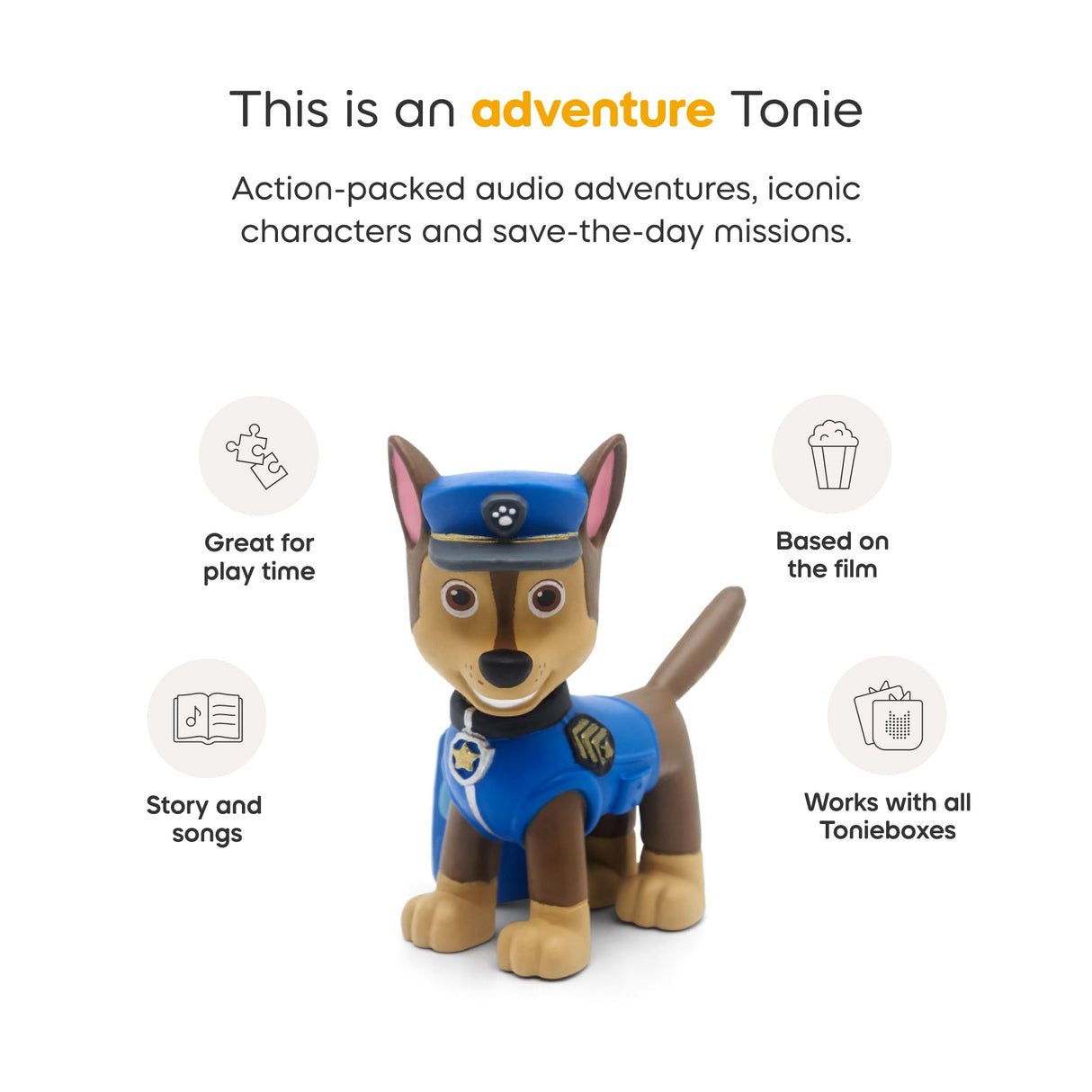 tonies: Toniebox 2 Sky Blue Play Set Paw Patrol Chase