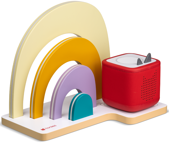 tonies: tonies© Tabletop Shelf - Rainbow