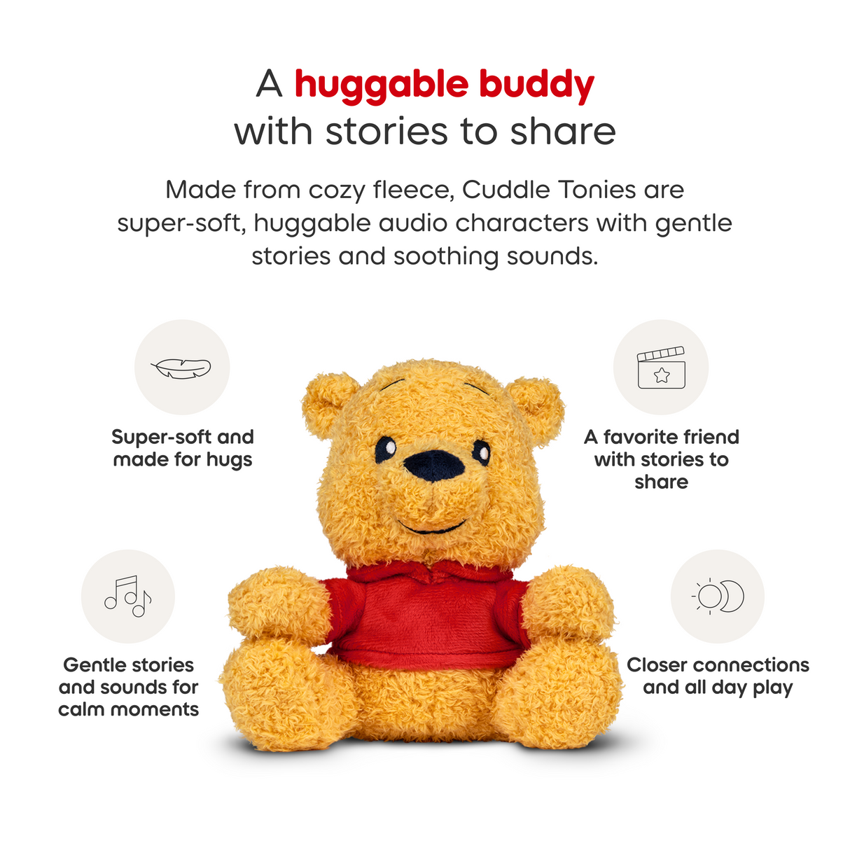 tonies: Tonies Cuddle Plush – Disney – Winnie