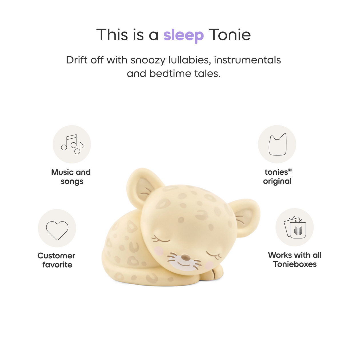 tonies: Sleepy Friends - Sleepy Jaguar Tonie Audio Character