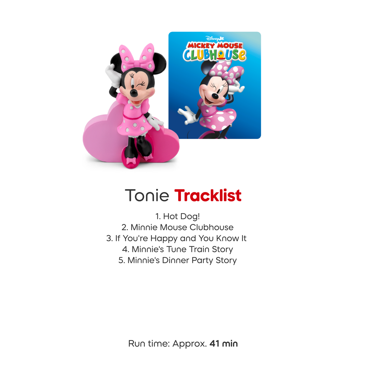 tonies: Disney - Mickey Mouse Clubhouse - Minnie Tonie Audio Character