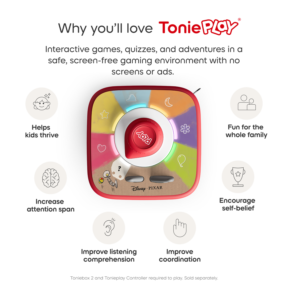 tonies: Disney - Pixar - Scene Searchers Tonieplay Game