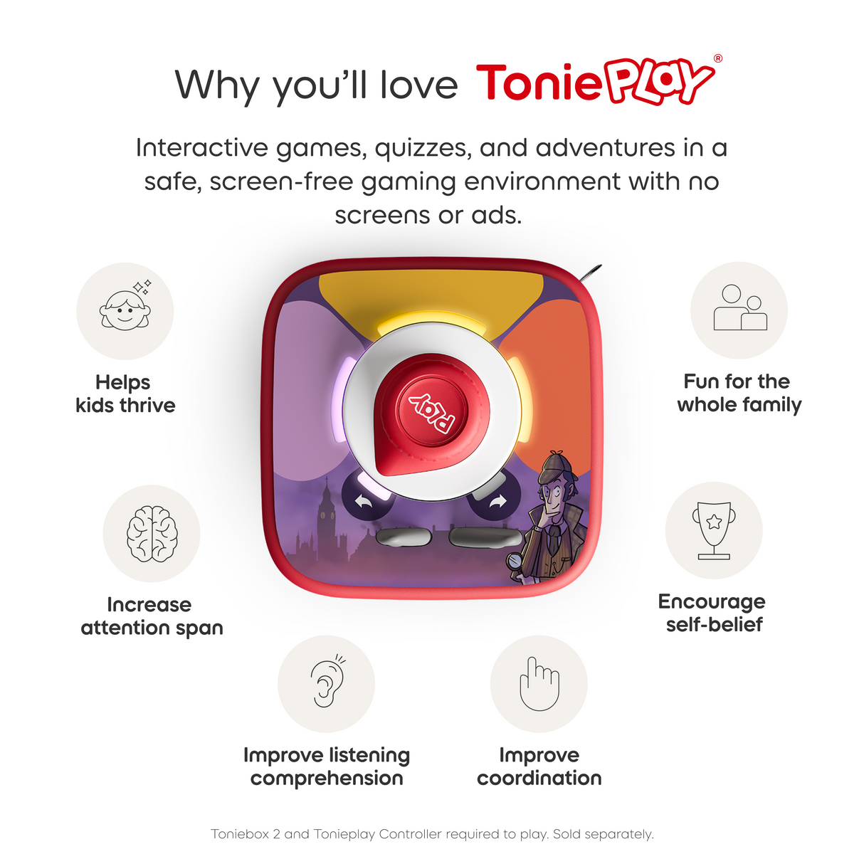 tonies: Sherlock - Case of the Missing Genius Tonieplay Story
