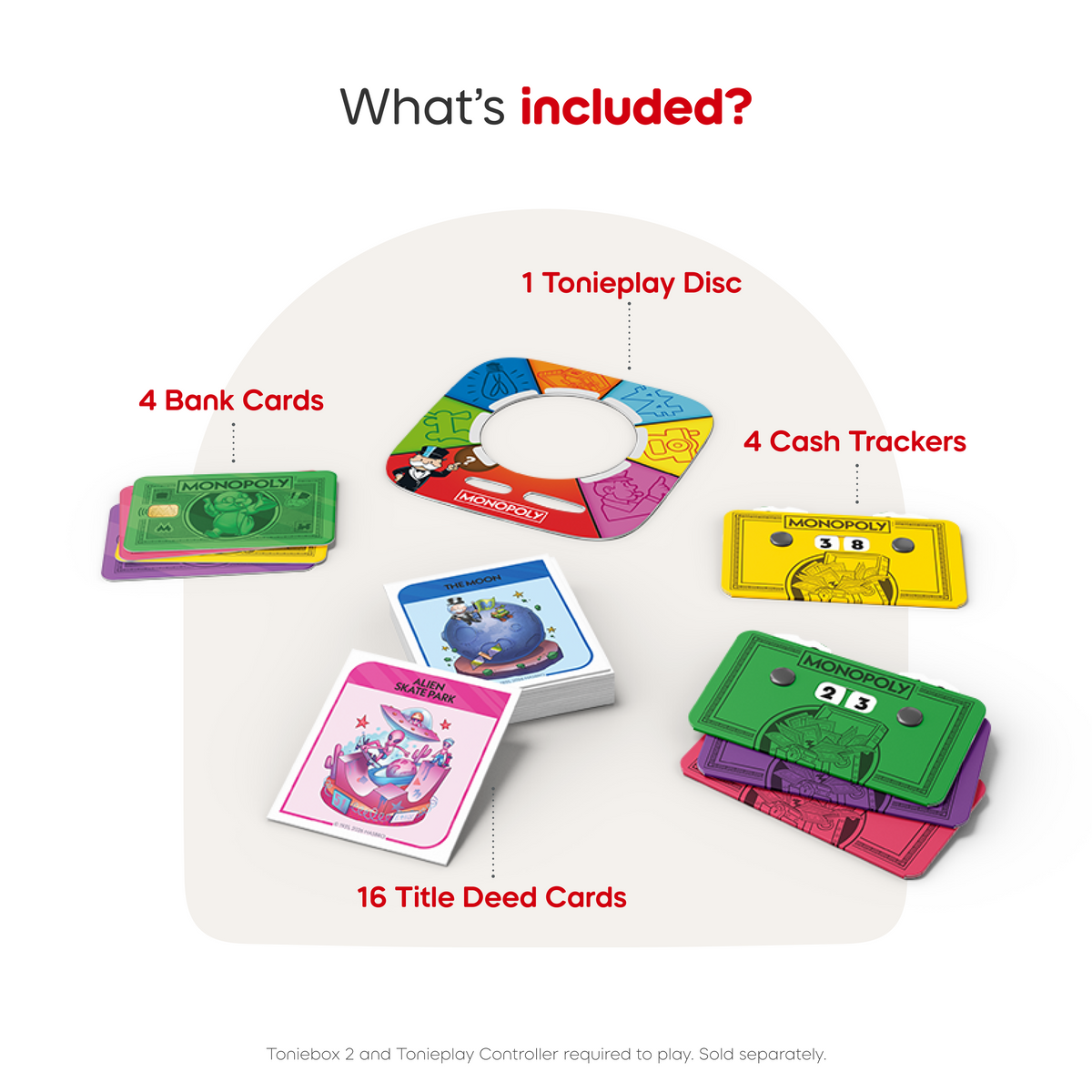 tonies: Tonieplay Game Hasbro - Monopoly Real Estate Rush