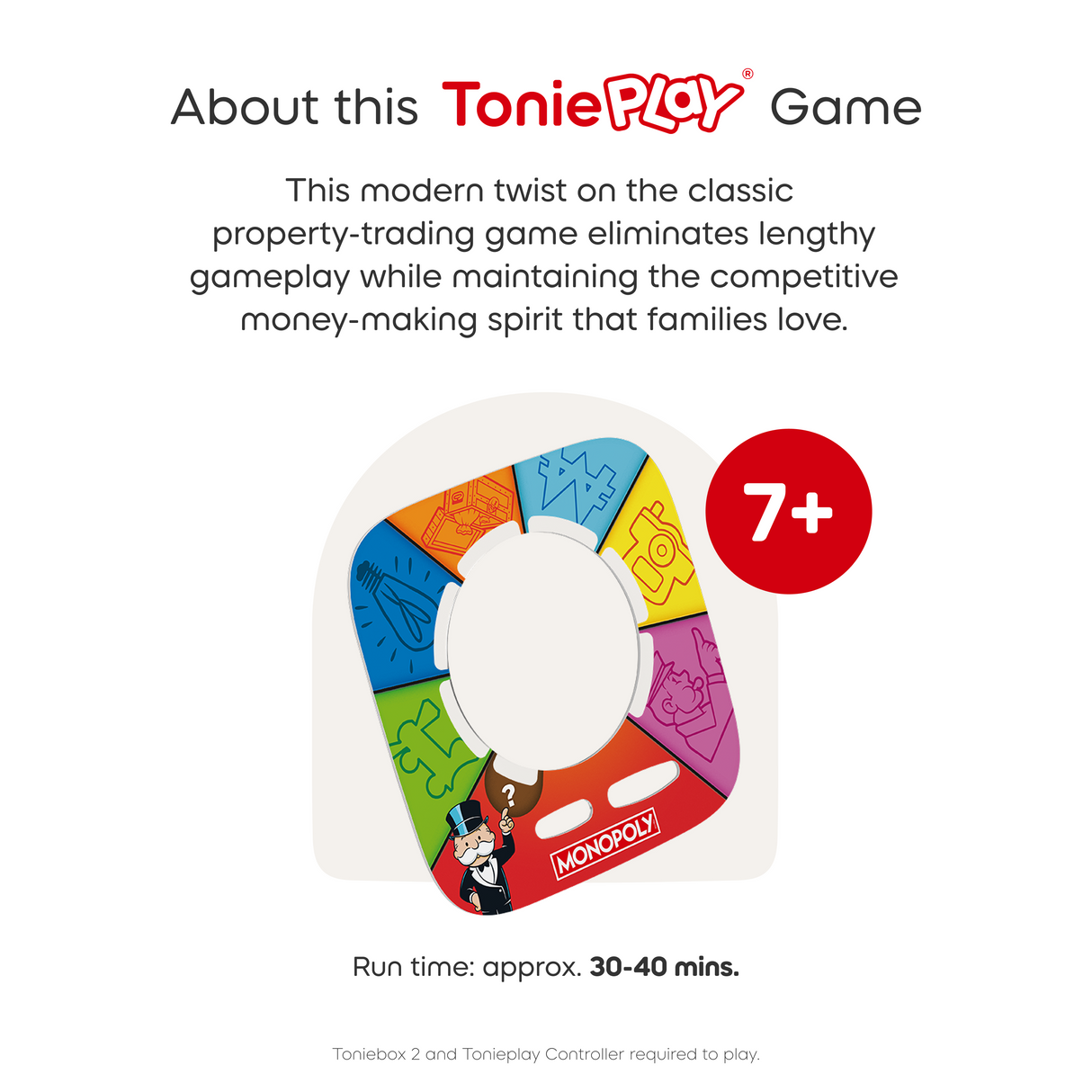 tonies: Tonieplay Game Hasbro - Monopoly Real Estate Rush