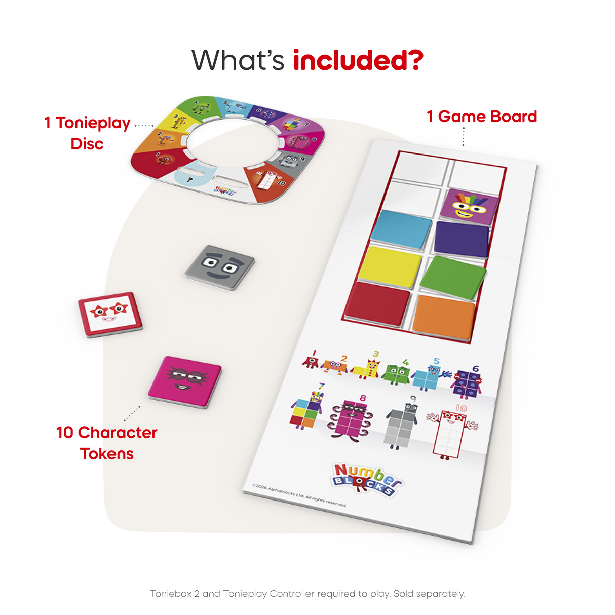 tonies: Numberblocks Tonieplay Medium