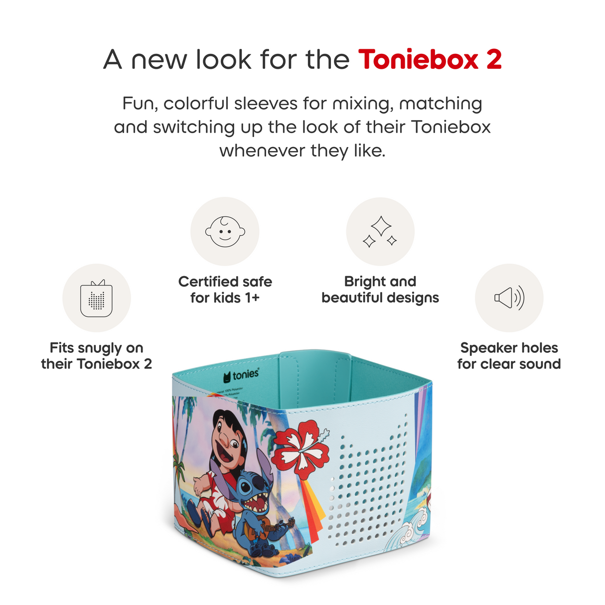 tonies: Interchangeable Sleeve - Disney Lilo & Stitch