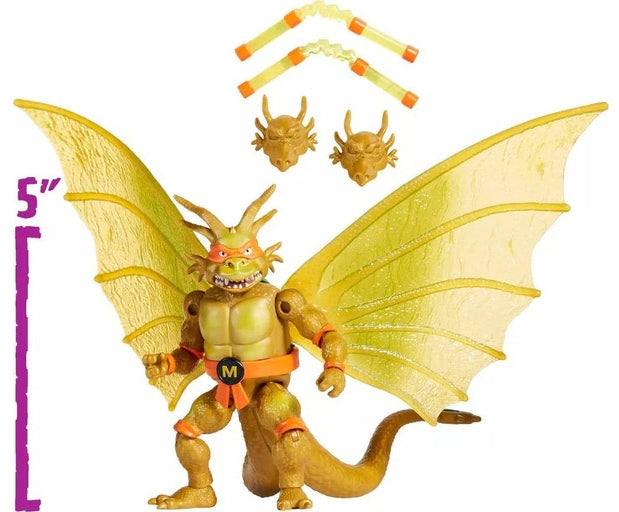 Teenage Mutant Ninja Turtles X Godzilla - Mikey X King Chidorah