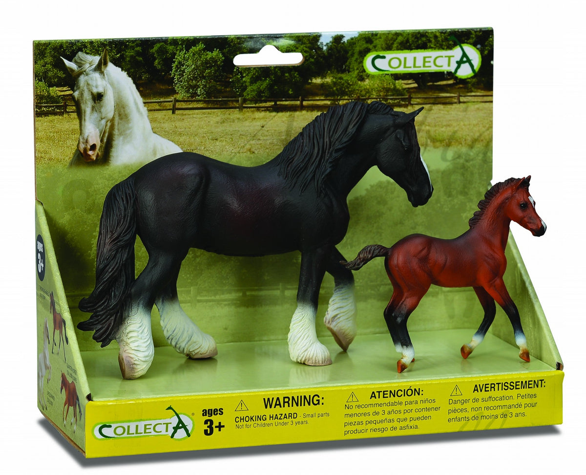 CollectA: 2pcs Horse Life - Set 2