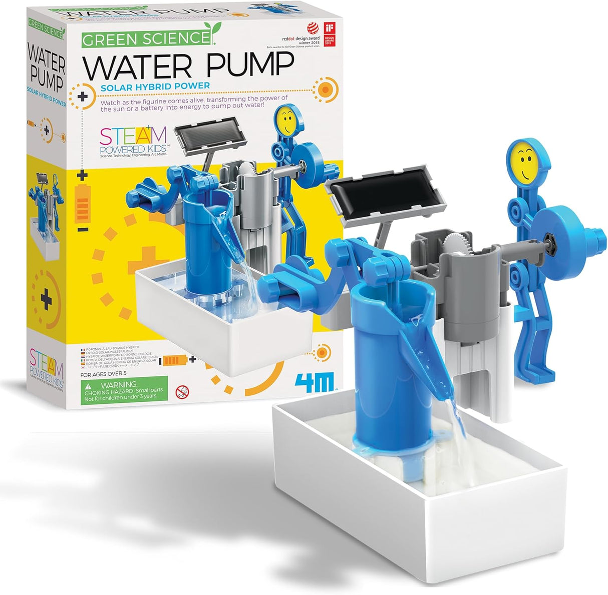 4M Green Science Water Pump - Solar Hybrid Power