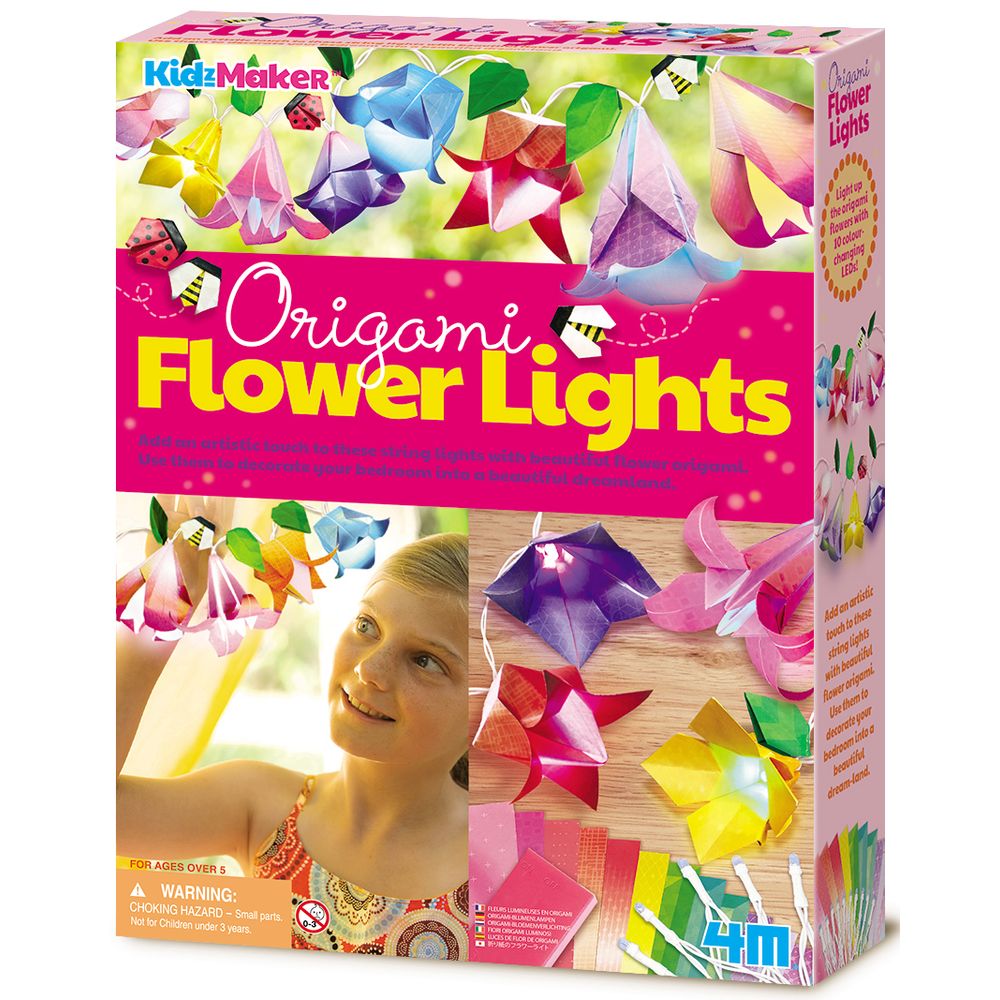4M: Origami Flower Lights