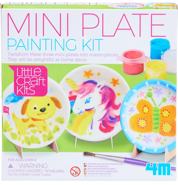 4M: Mini Plate Painting Kit