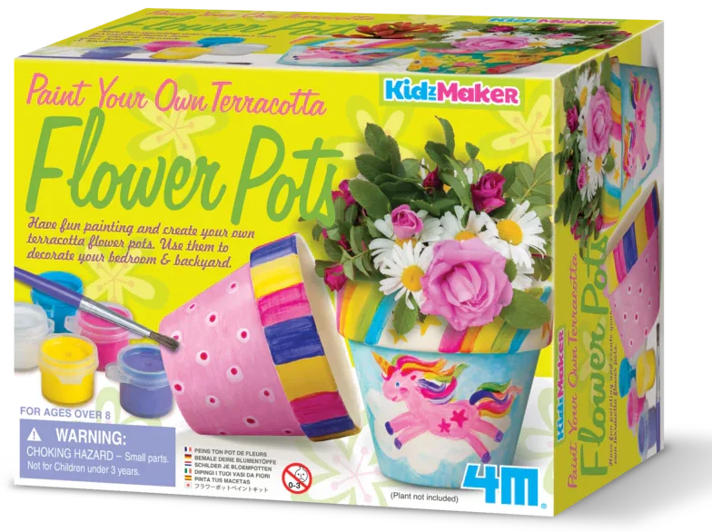 4M: Paint Your Own Flower Pots