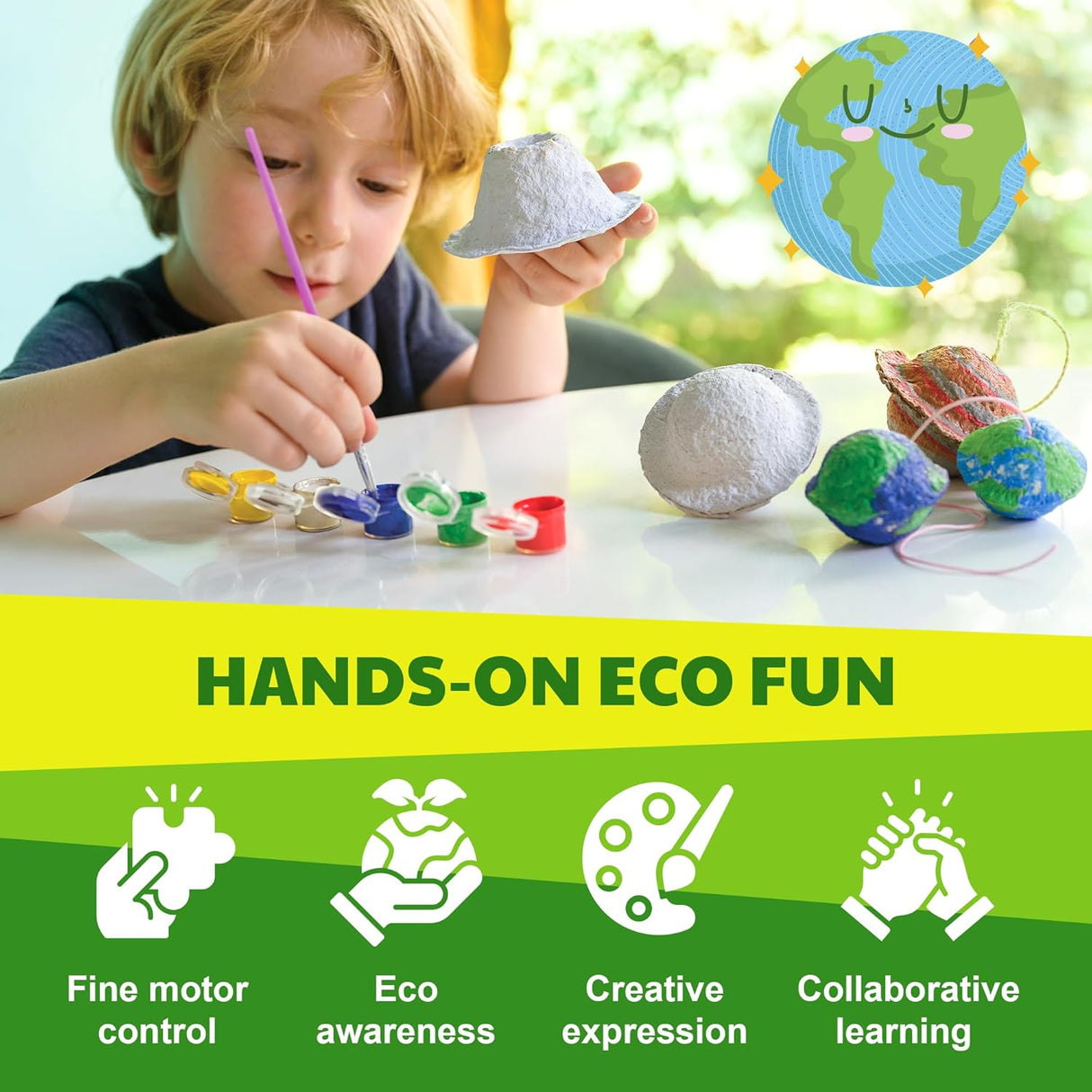 4M STEAM Green Paper Craft