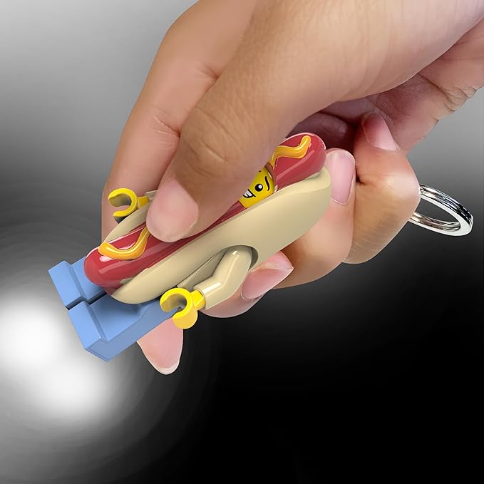 LEGO® Minifigures™ Keychain Light Hot Dog Man