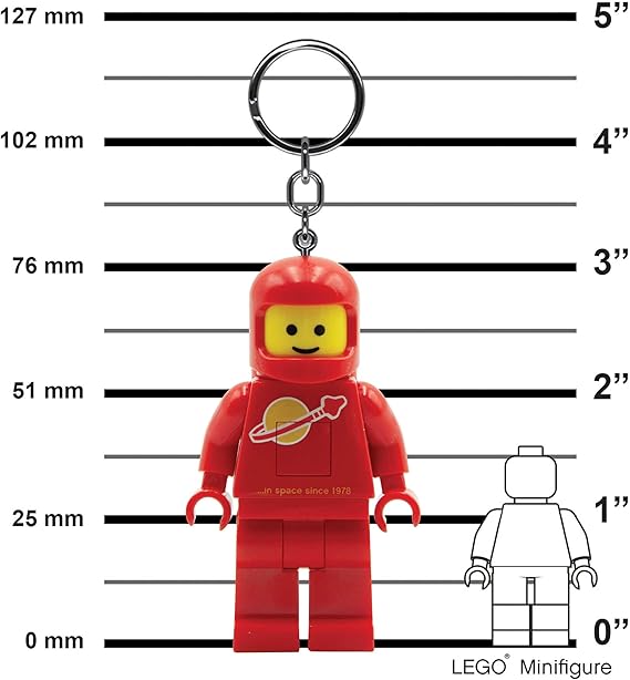 LEGO® Minifigures™ Keychain Light Spaceman - Red