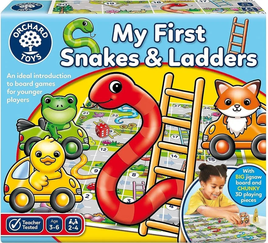 Orchard Toys: My First Snakes And Ladders