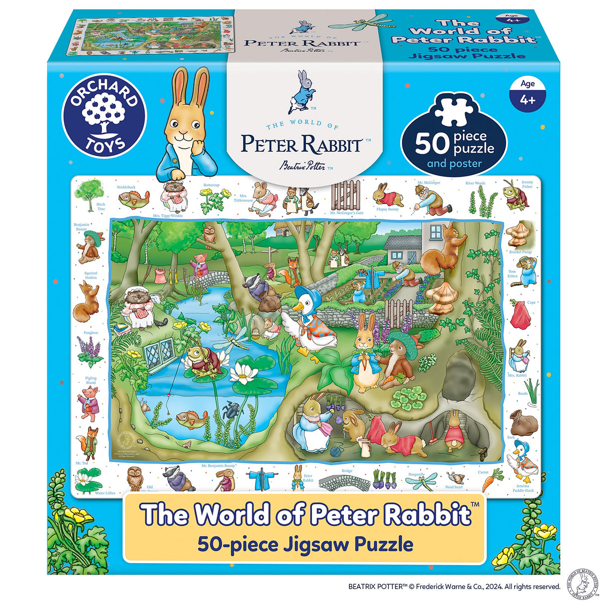 Orchard Toys: Peter Rabbit - World of Peter Rabbit - 50 Piece
