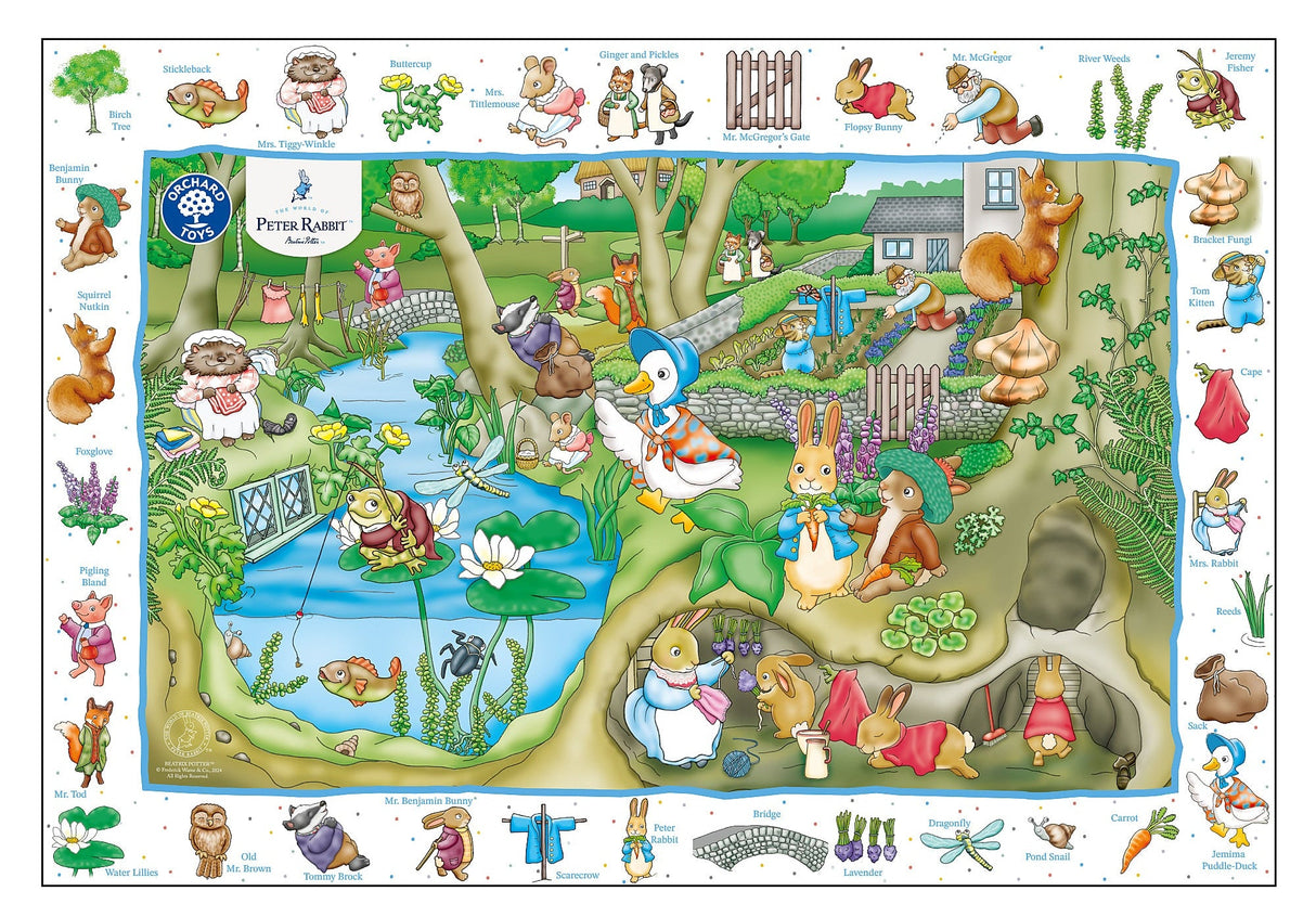 Orchard Toys: Peter Rabbit - World of Peter Rabbit - 50 Piece