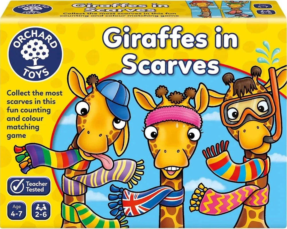 Orchard Toys: Giraffes in Scarves