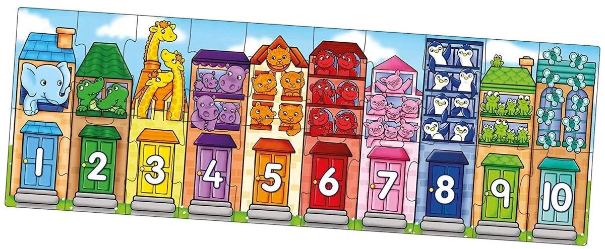 Orchard Toys: Number Street 20 Pieces Puzzle