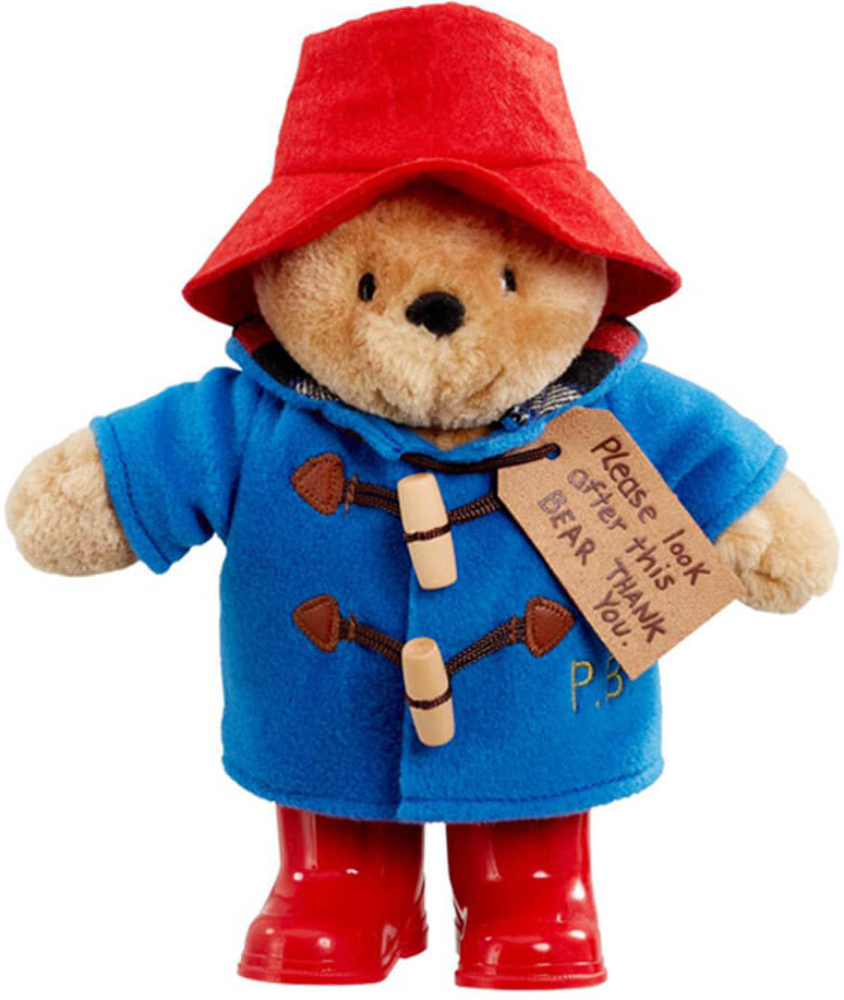 Paddington Bear With Boots & Blue Coat - 22cm