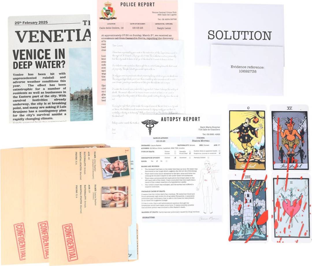 Host Your Own Small - Murder Mystery Venice