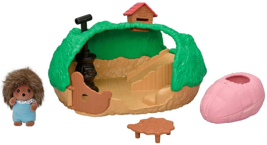 Sylvanian Families Baby Hedgehog Hideout