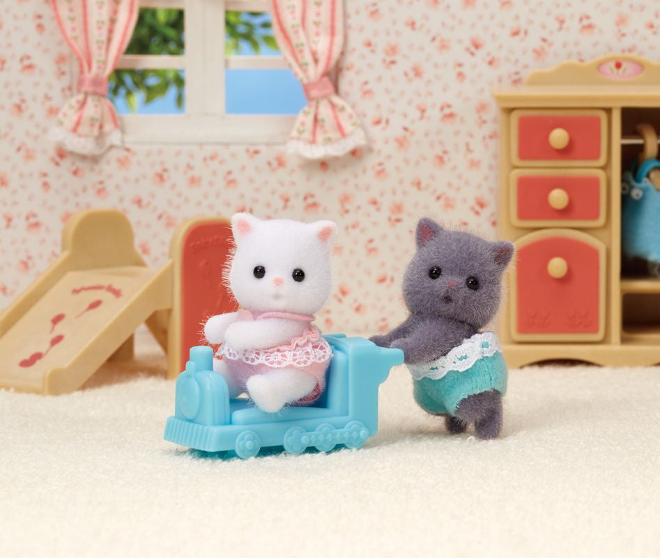 Sylvanian Families - Persian Cat Twins