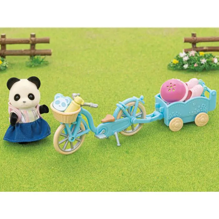 Sylvanian Families Cycle & Skate Set Panda Girl