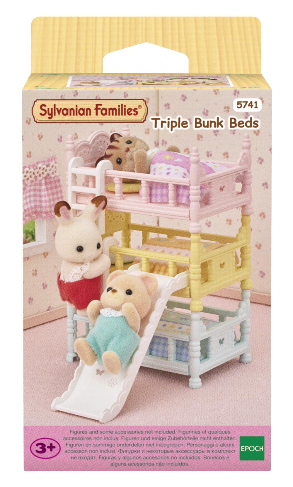 Sylvanian Families Triple Bunk Beds