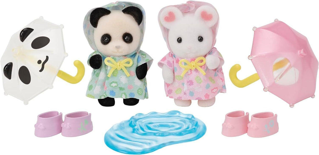 Sylvanian Families Nursery Friends Rainy Day Duo