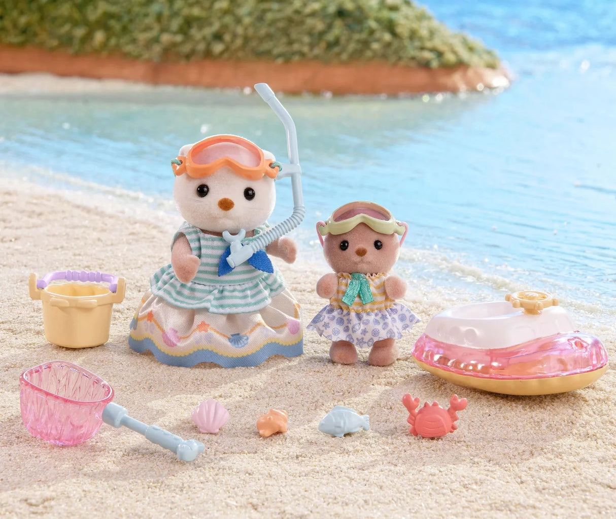 Sylvanian Families: Sea Otter Sisters - Splashy Snorkel Set