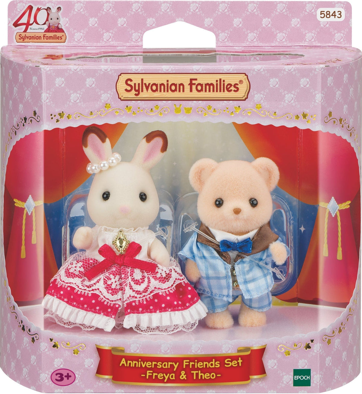 Sylvanian Families Anniversary Friends - Freya & Theo