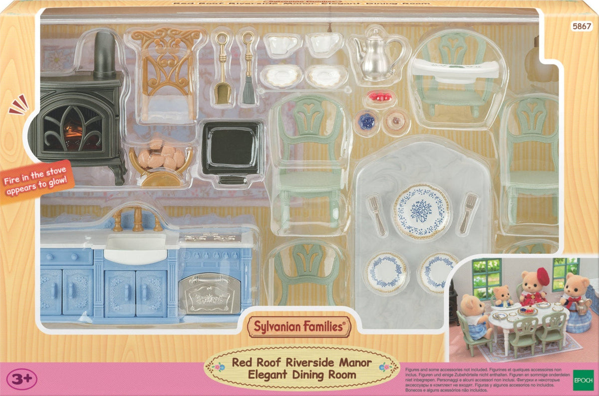 Sylvanian Families: Red Roof Riverside Manor Elegant Dining Room