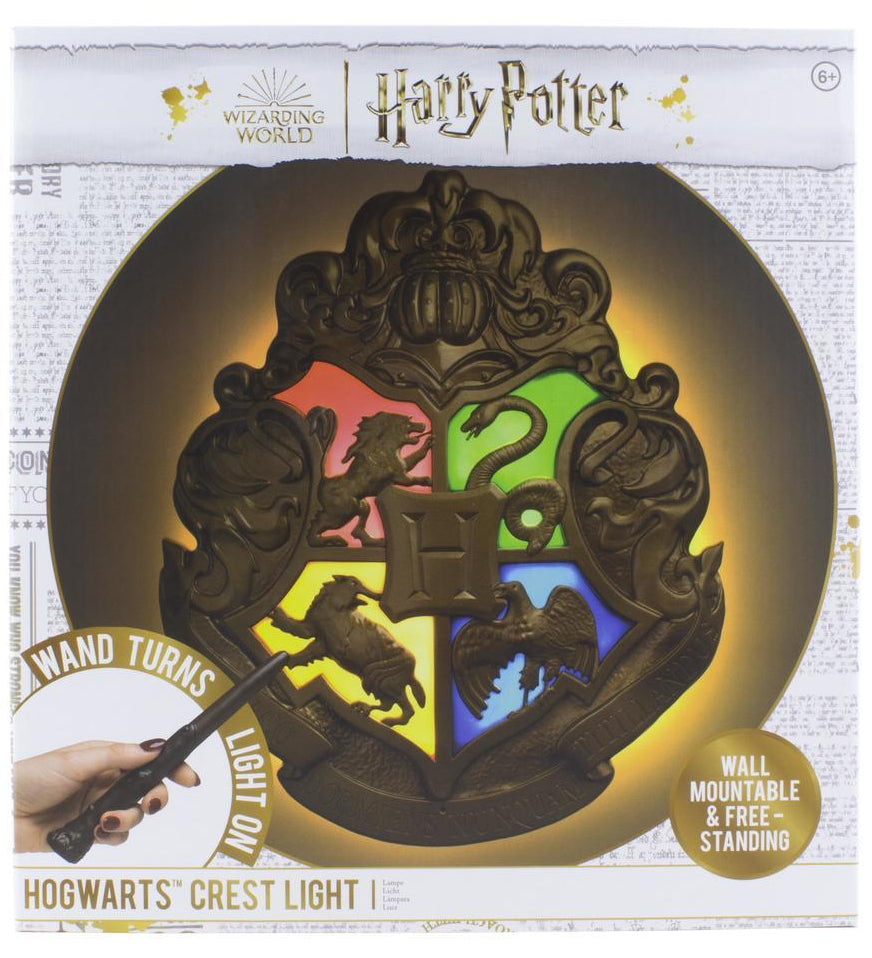Harry Potter Crest Light with Wand Remote
