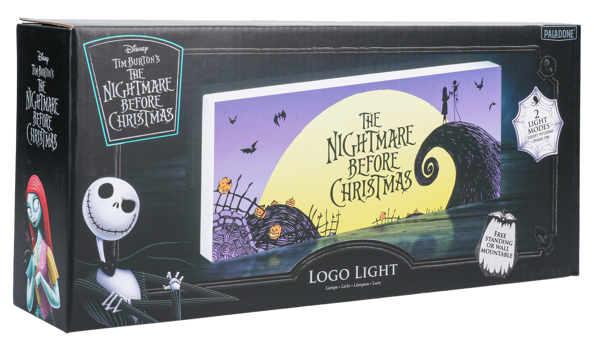 Nightmare Before Christmas Logo Light