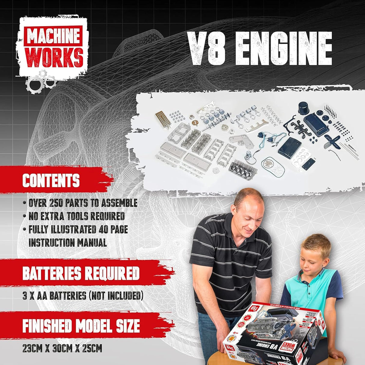 Machine Works: V8 Engine