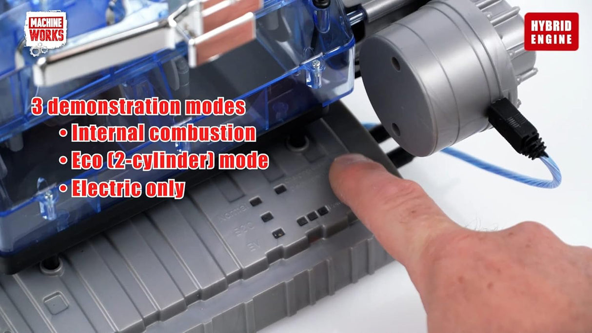 Machine Works: 4 Cylinder Hybrid Engine