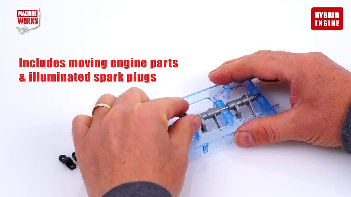 Machine Works: 4 Cylinder Hybrid Engine