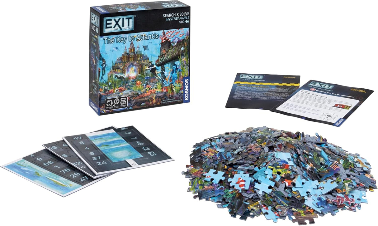 Exit the Game The Key to Atlantis (Game and Puzzle)