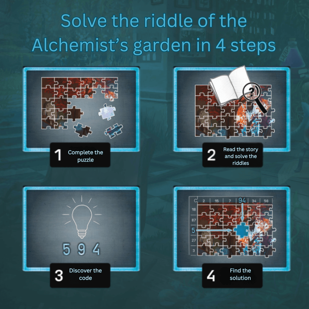 Exit the Game The Alchemists Garden (Game and Puzzle)