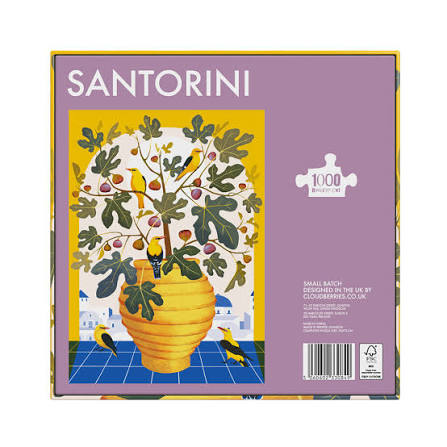 Cloudberries: Santorini - 1000pc Puzzle