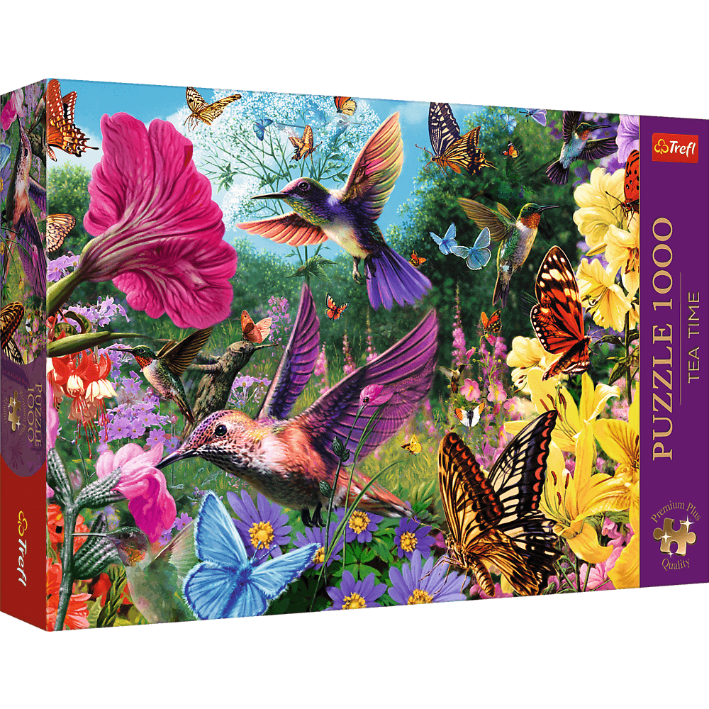 Trefl: Tea Time: Hummingbird Garden - 1000pc Jigsaw Puzzle