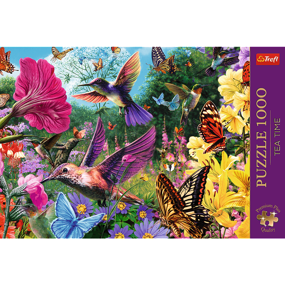 Trefl: Tea Time: Hummingbird Garden - 1000pc Jigsaw Puzzle