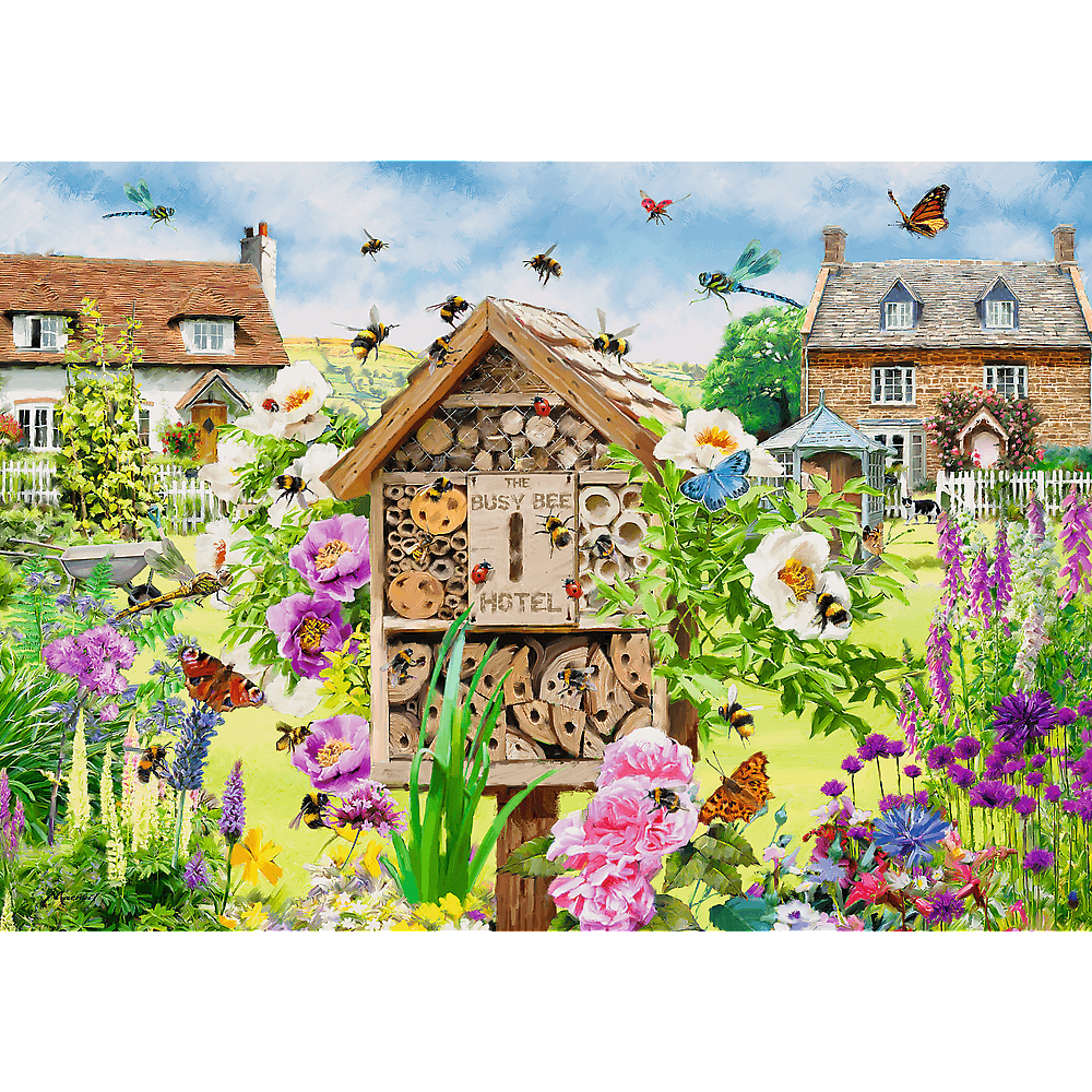 Trefl: Tea Time: A Home for Bees - 1000pc Jigsaw Puzzle