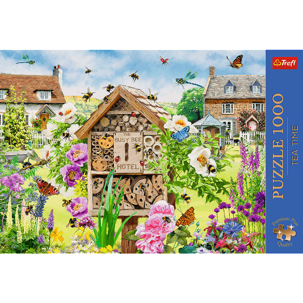 Trefl: Tea Time: A Home for Bees - 1000pc Jigsaw Puzzle