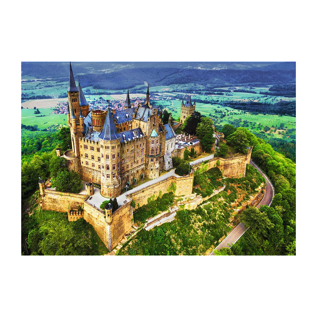 Trefl: Photo Odyssey: Hohenzollern Castle, Germany - 1000pc Jigsaw Puzzle