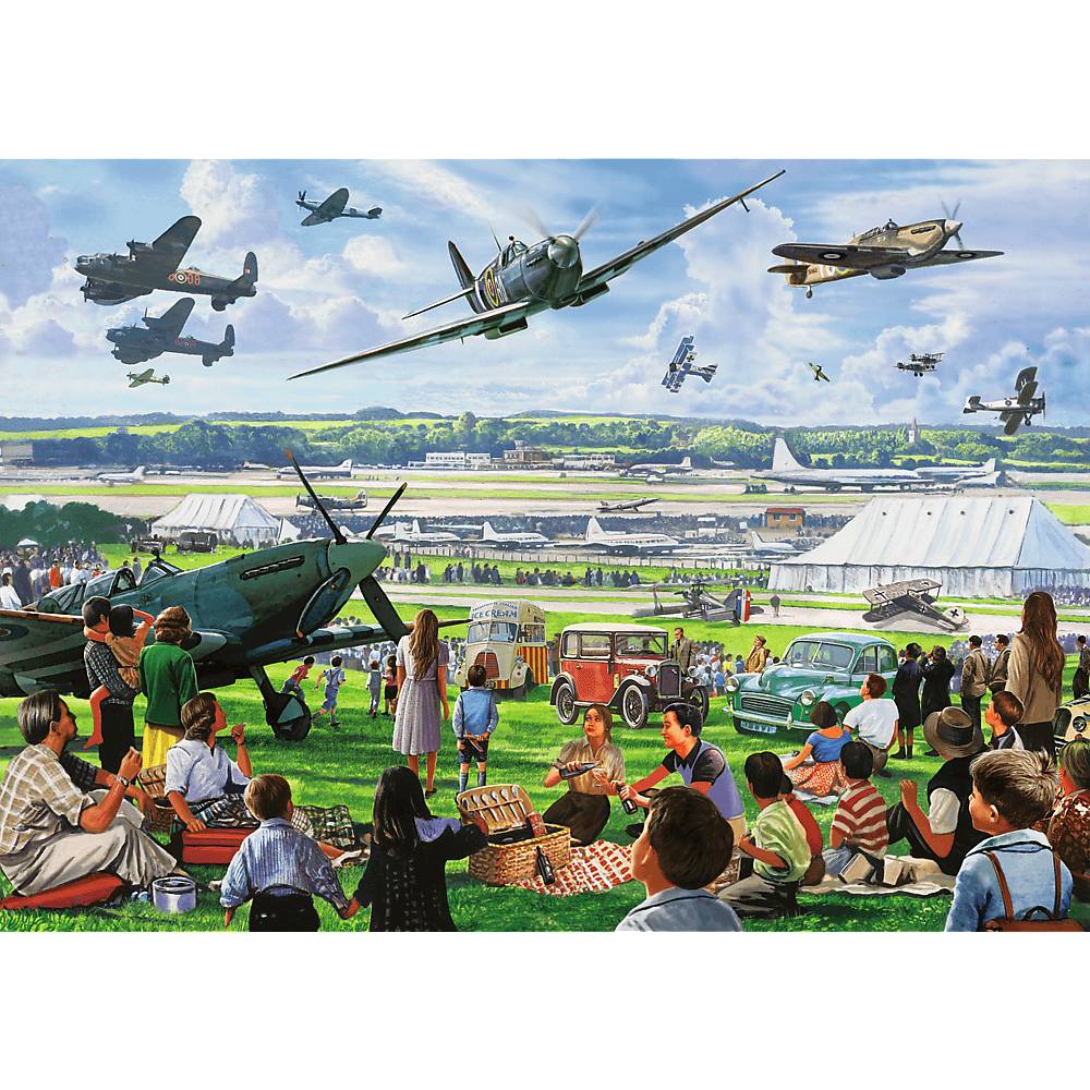Trefl: Tea Time: Air Show - 1000pc Jigsaw Puzzle